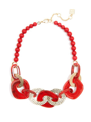BEST SELLER Loops and Links Necklace - Modern Angles Style and Class