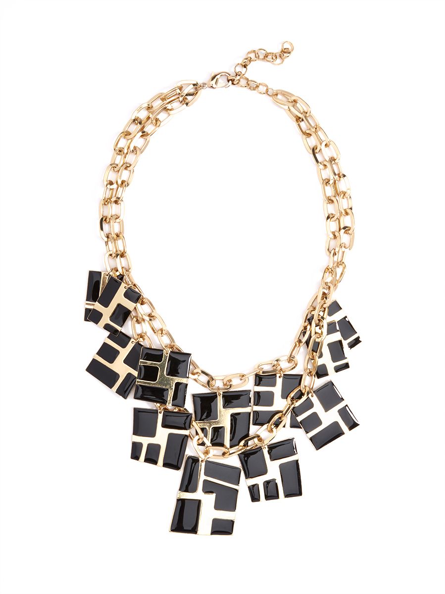 Cascading Cube Necklace - Modern Angles Style and Class