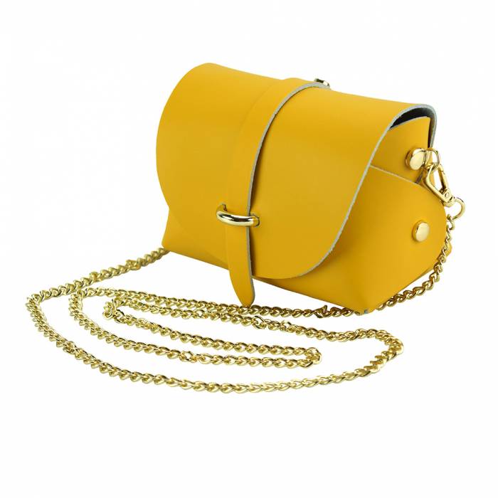 Modern Angles Elegant Mini Leather Bag - Modern Angles Style and Class
