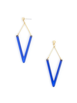 BEST SELLER Modern Angles V Shaped Earrings - Modern Angles Style and Class