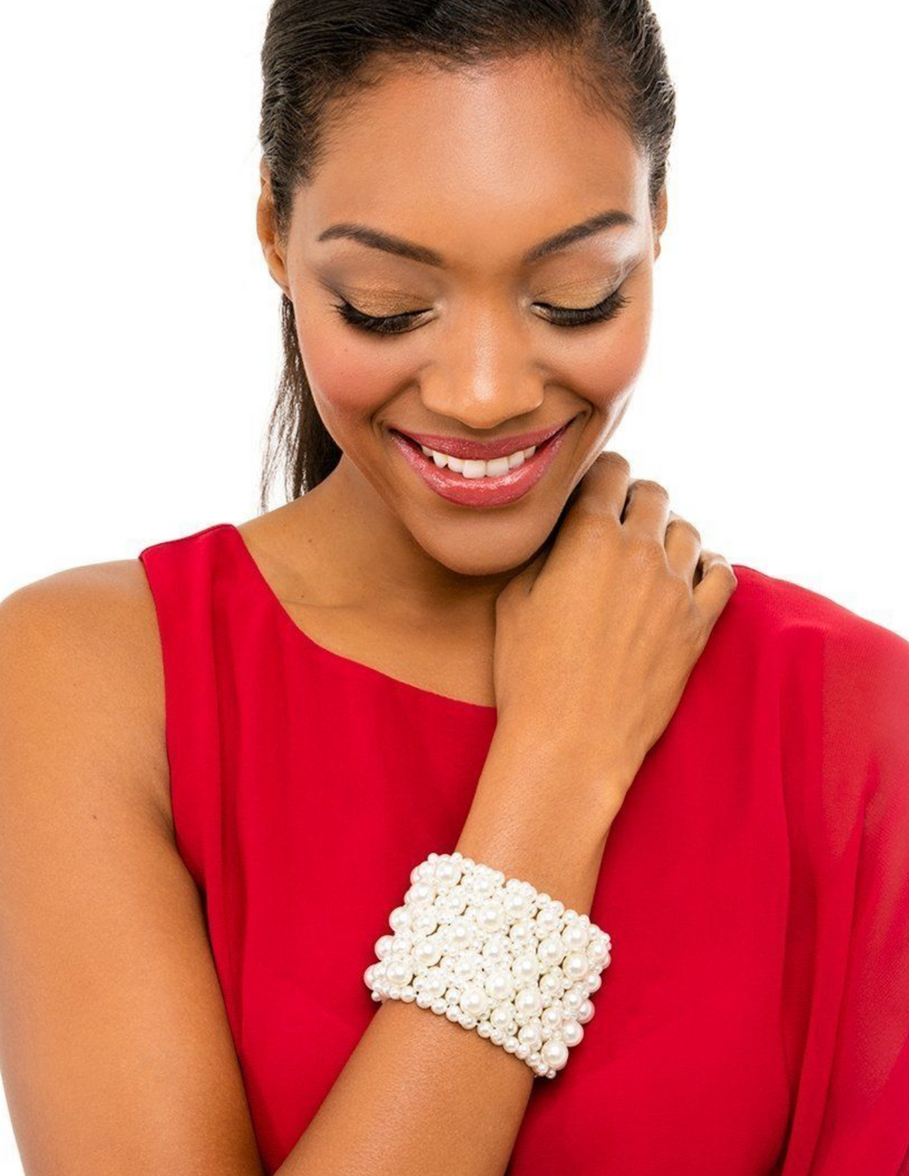 Pearly que Bracelet - Modern Angles Style and Class