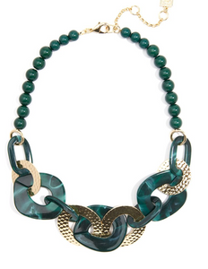 BEST SELLER Loops and Links Necklace - Modern Angles Style and Class