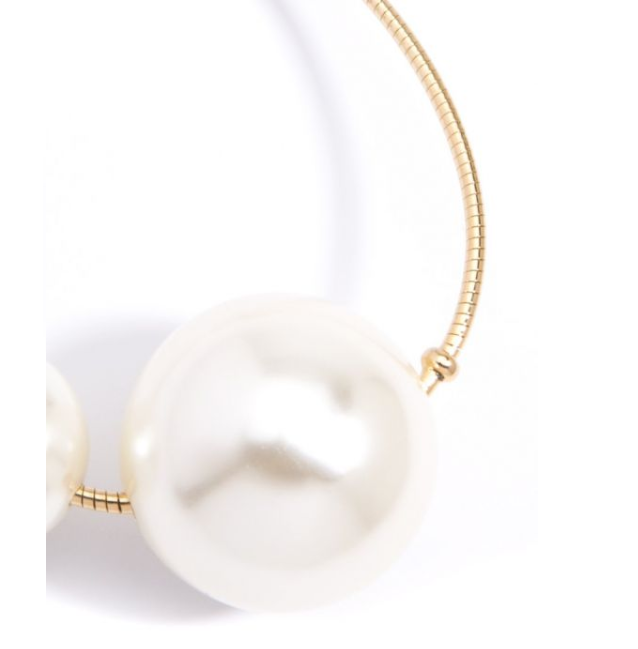 Statement Pearl Bracelet - Modern Angles Style and Class