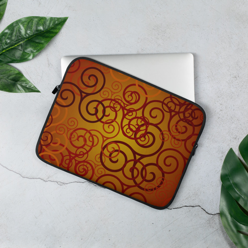 Designer Fashion Laptop Sleeve - Modern Angles Style and Class