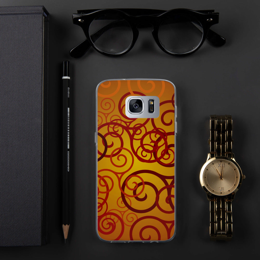 Designer Fashion Samsung Case - Modern Angles Style and Class