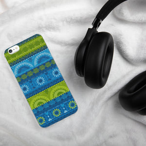 Designer Fashion iPhone Case [Cool Tone] - Modern Angles Style and Class