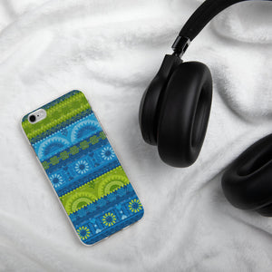 Designer Fashion iPhone Case [Cool Tone] - Modern Angles Style and Class