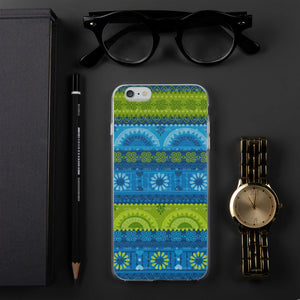 Designer Fashion iPhone Case [Cool Tone] - Modern Angles Style and Class