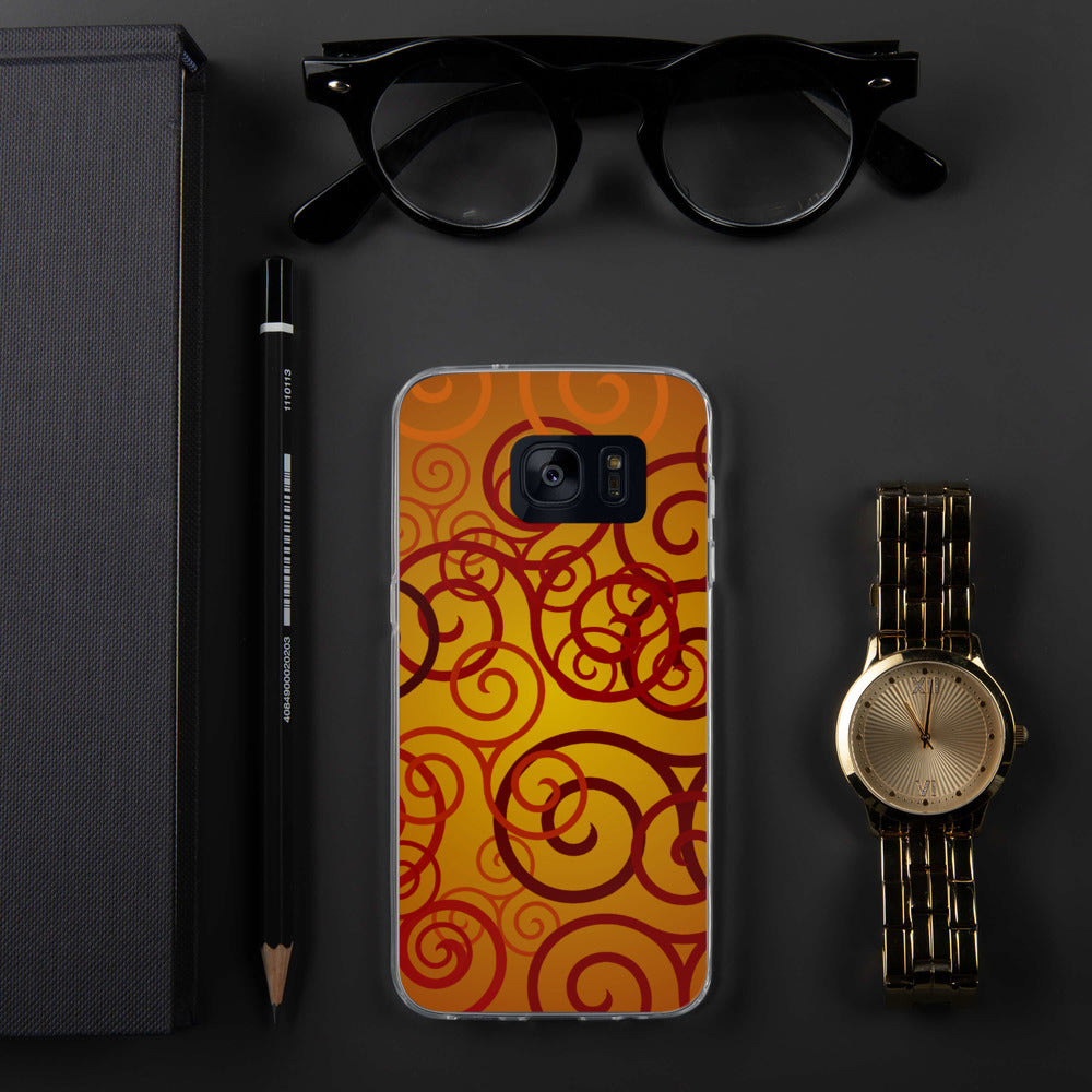 Designer Fashion Samsung Case - Modern Angles Style and Class